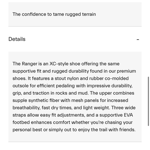 Giro Ranger Spin Cycle Shoes 6.5 Cream and Black - Picture 12 of 16